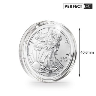 Leuchtturm - Capsules Perfect Fit pour 1 oz American Eagle (40,6mm)