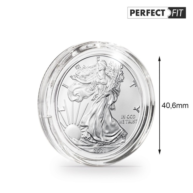 Leuchtturm - Capsules Perfect Fit pour 1 oz American Eagle (40,6mm)