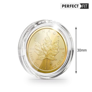 Leuchtturm - Capsules Perfect Fit pour 1 oz Maple Leaf or (30mm) ou argent (38mm)