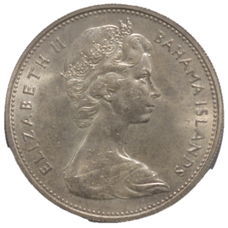 Bahamas - Elisabeth II (1952-2022), 2 Dollars, 1966