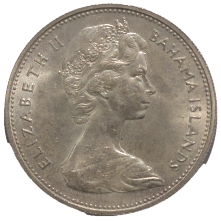 Bahamas - Elisabeth II (1952-2022), 2 Dollars, 1966
