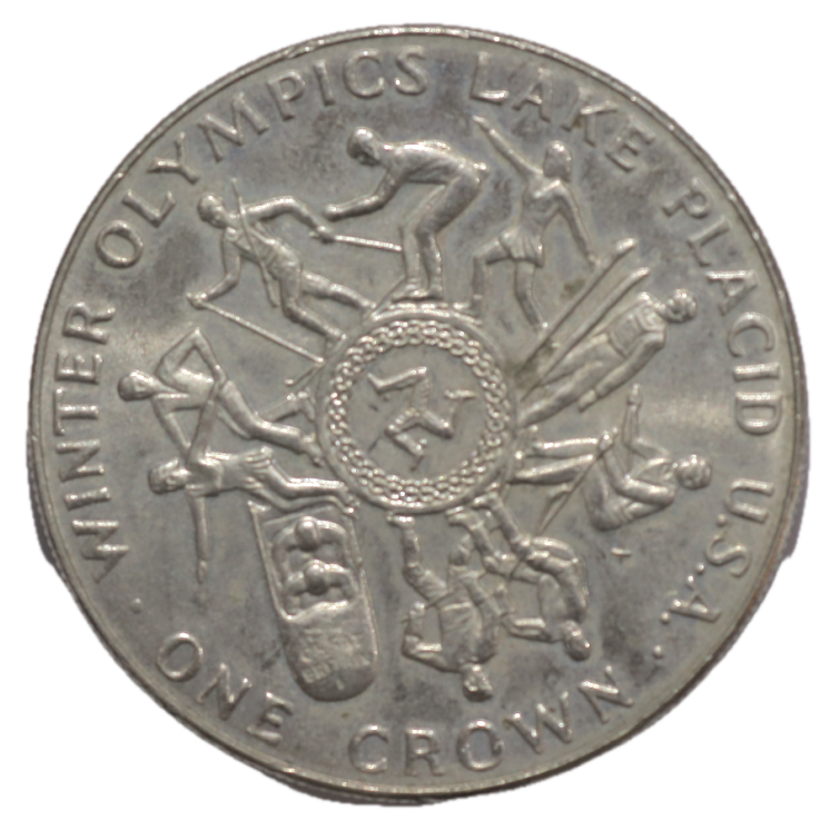 Royaume-Uni, Ile du Man - Elisabeth II (1952-2022), 1 couronne, 1980