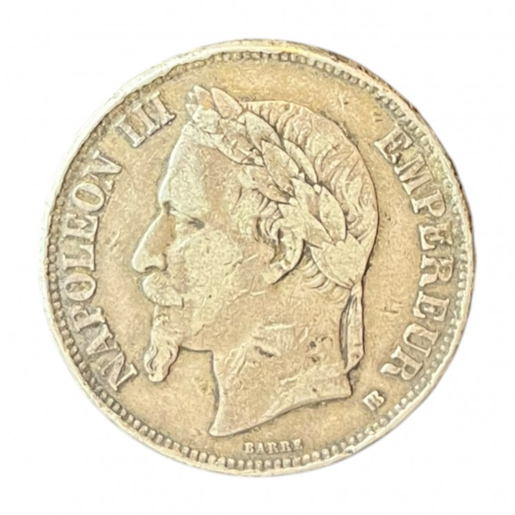 5 Francs Napoléon III 1869 BB