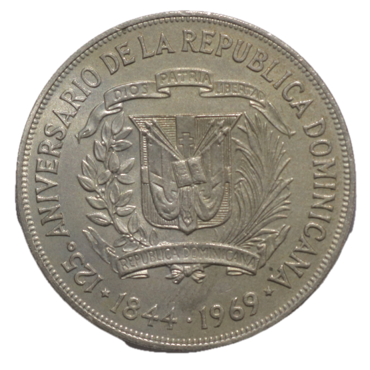 République Dominicaine - 1 Peso, 1969