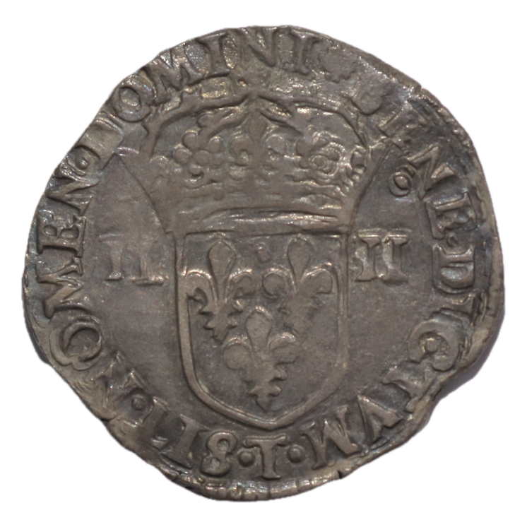 France - Henri IV (1589-1610), 1/4 d'Ecu, 1602, T (Nantes)