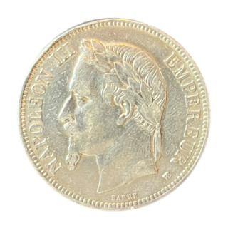 5 Francs Napoléon III 1869 BB