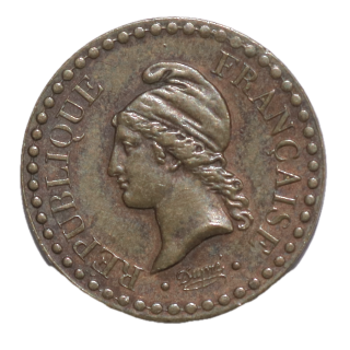 France - IIème République (1848-1852), 1 centime, 1848, A (Paris)