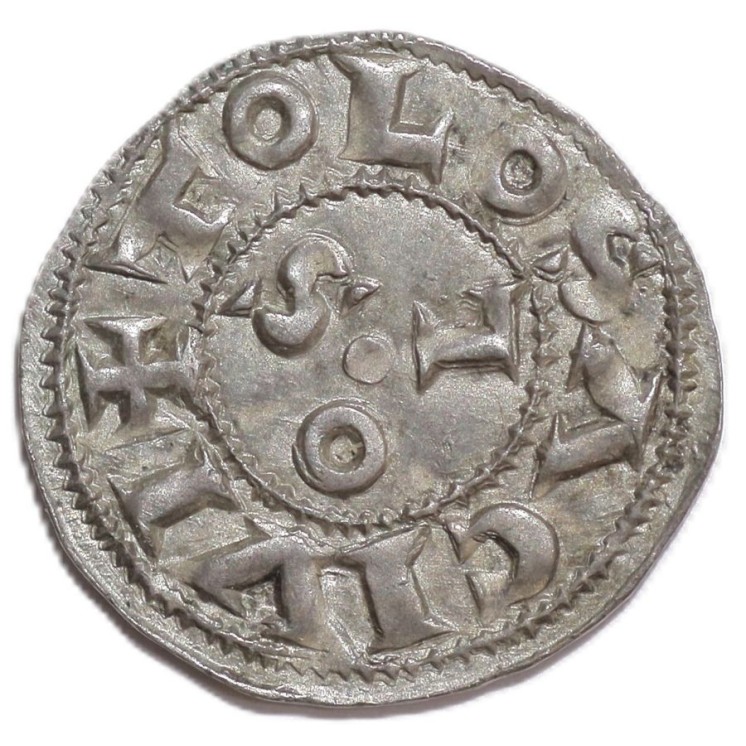 France - Languedoc, Comté de Toulouse (1105-1112), Bertrand, Denier Ar, B.713