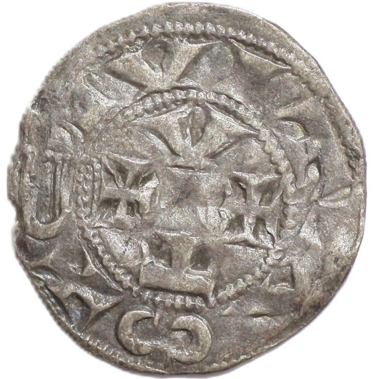 France - Languedoc, Evêché de Cahors (1224-1265), Denier Ar