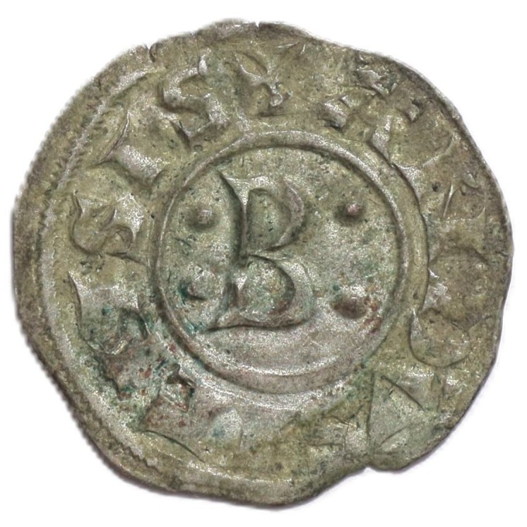 France - Languedoc, Anduze & Sauve (1145-1164), Bertrand II, Denier Ar.