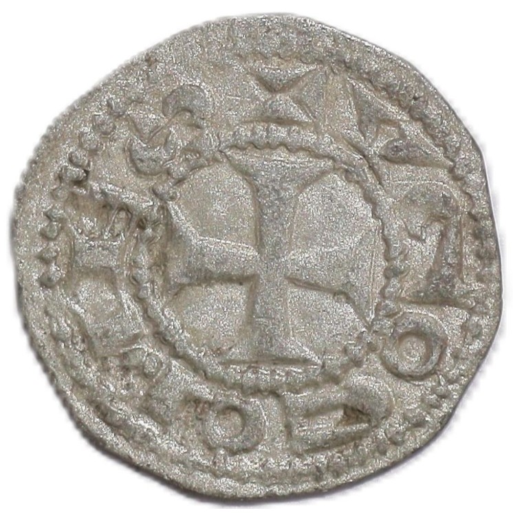 France - Languedoc, Comté de Rodez, Hugues II& III, Obole Ar.