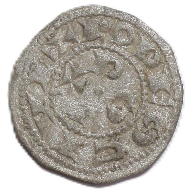 France - Languedoc, Comté de Rodez, Hugues II& III, Obole Ar.