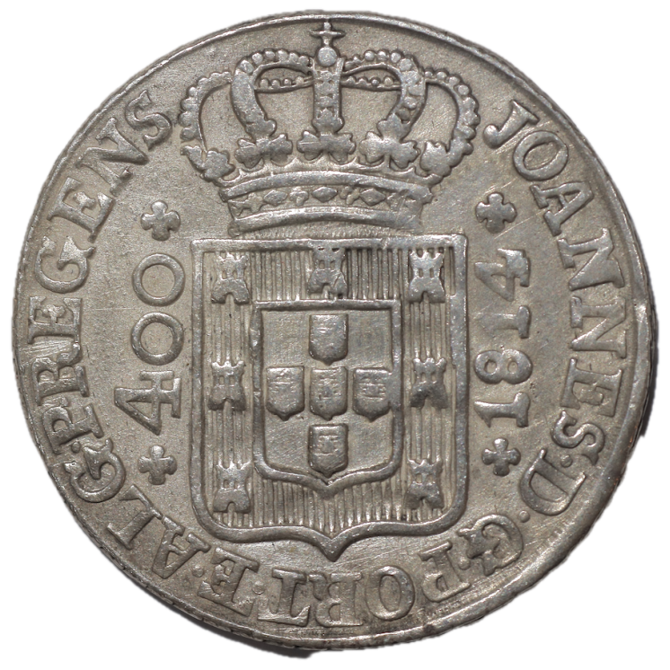 Portugal - Jean VI (1799-1815), 400 Reis, 1814