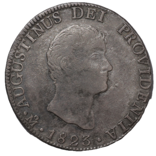 Mexique - Augustin I Iturbide (1822-1823), 8 Réales, JM (Mexico)