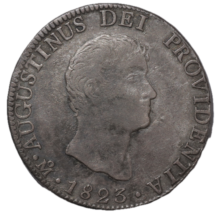 Mexique - Augustin I Iturbide (1822-1823), 8 Réales, JM (Mexico)