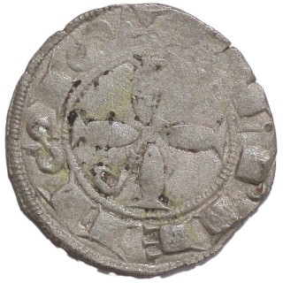 France - Languedoc, Vicomte d'Albi, 1348, Raymond VII, Denier Ar.