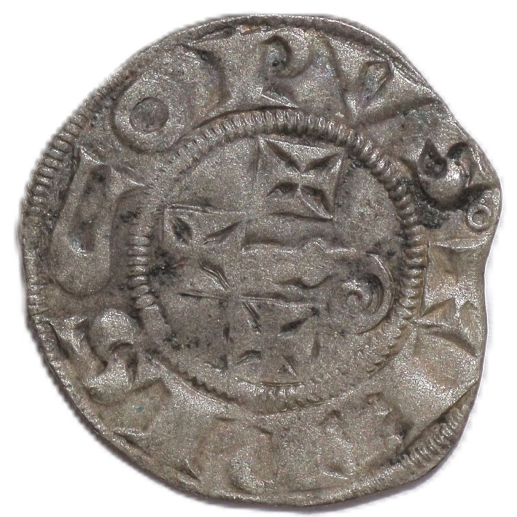 France - Languedoc, Évêché de Cahors (1208-1234), Denier Ar