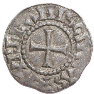 France - Raoul (923-936), Variante de Civitas, Denier (Orléans)