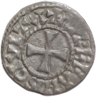 France - Raoul (923-936), Monogramme imité de celui d'Eudes, Orléans