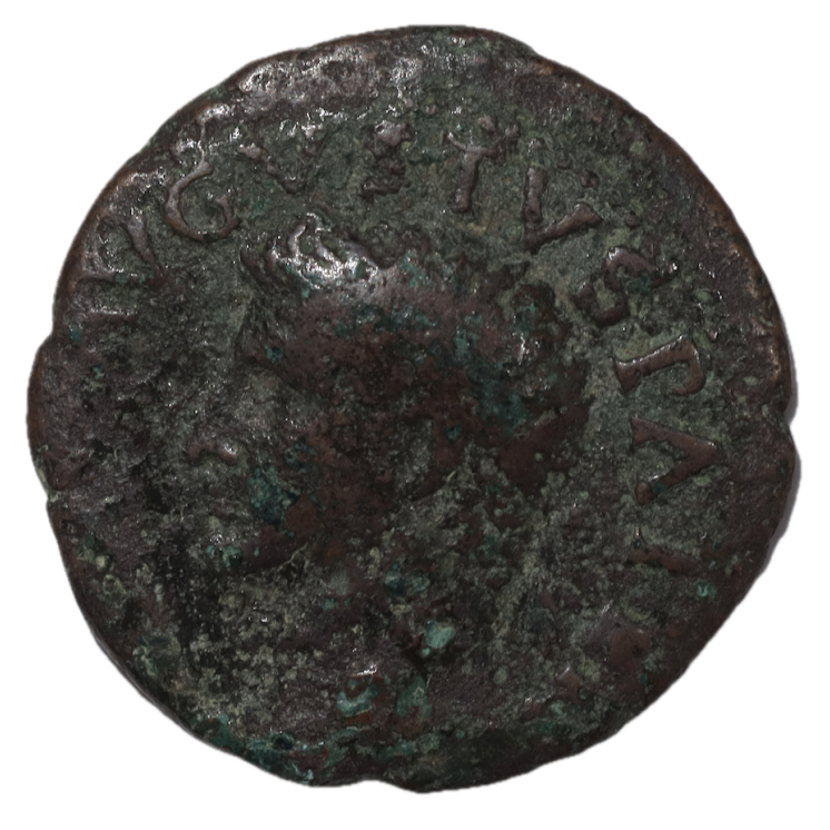Rome - Auguste (27 av. J.C.-14 ap. J.C.), As de bronze