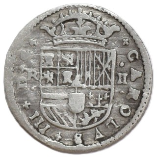 Espagne - Charles III (1665-1700), 2 Réales