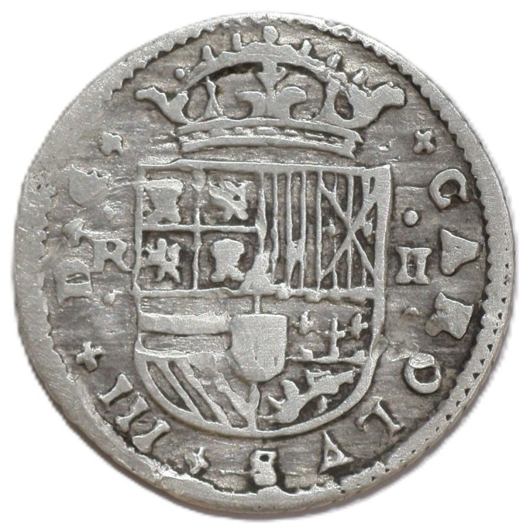 Espagne - Charles III (1665-1700), 2 Réales