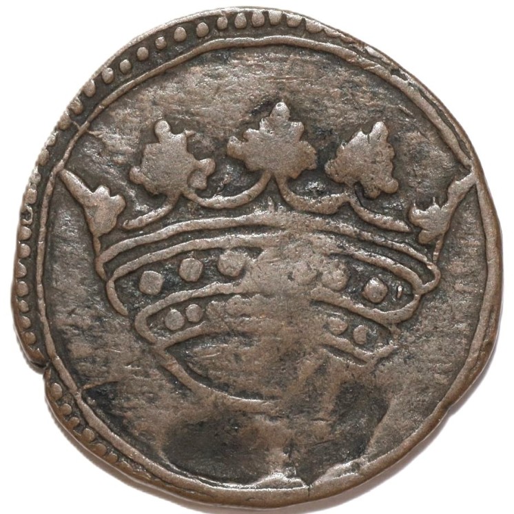 France - 1 Fanon, Inde Pondichery, 1723