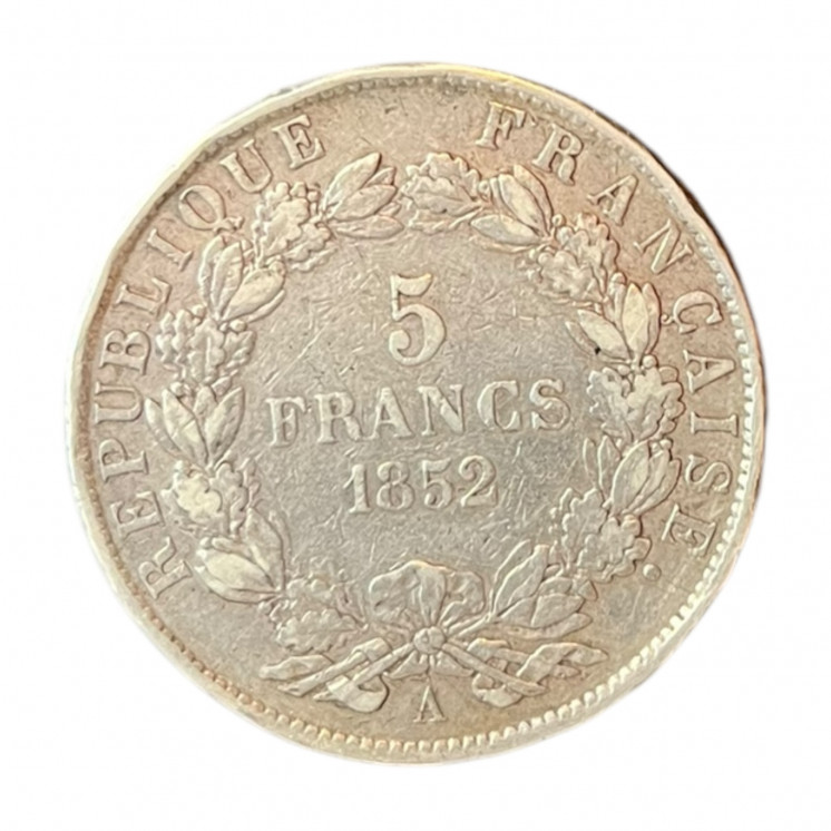 5 Francs Napoléon III 1852 A