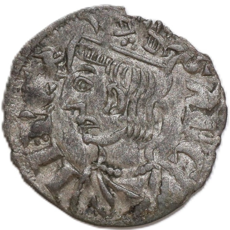 Espagne - Alphonse XI (1312-1350), 1 denier cornado