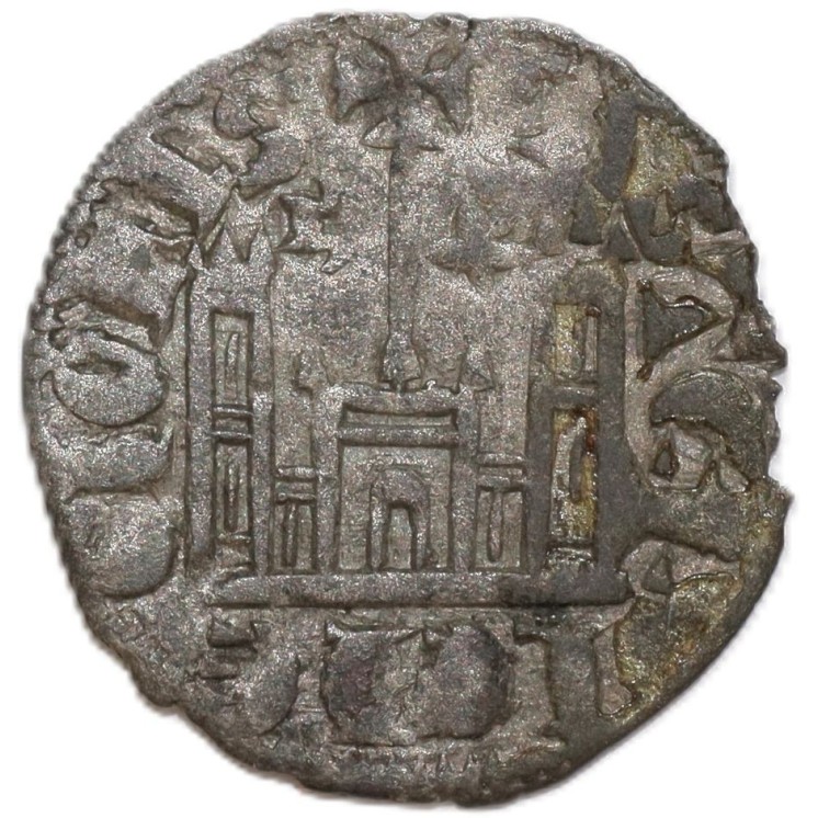 Espagne - Alphonse XI (1312-1350), 1 denier cornado
