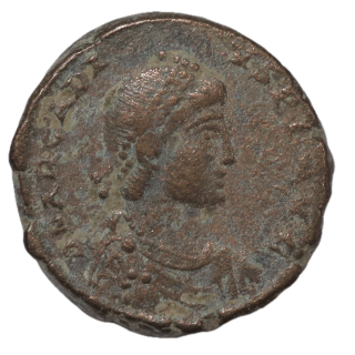 Rome - Arcadius (383-408), Follis de bronze