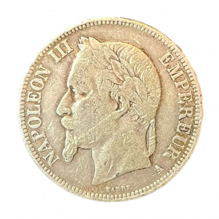 5 Francs Napoléon III 1868 A