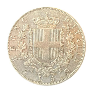 5 Lire Victor Emmanuel II 1872