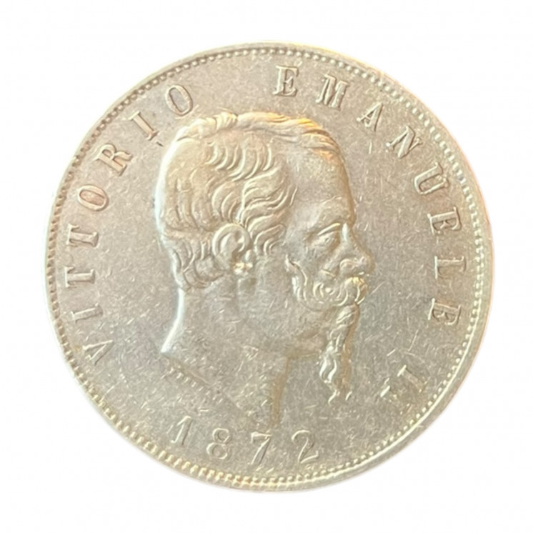 5 Lire Victor Emmanuel II 1872