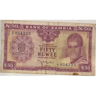 Zambie - 50 Ngwee
