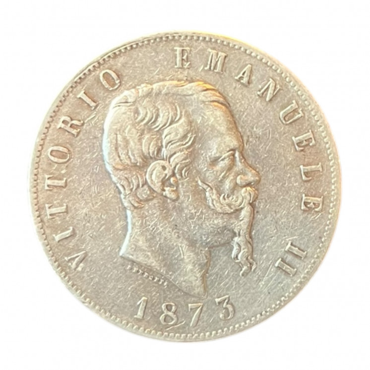 5 Lire Victor Emmanuel II 1873