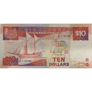 Singapour - 10 dollars