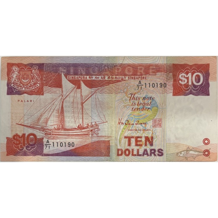 Singapour - 10 dollars