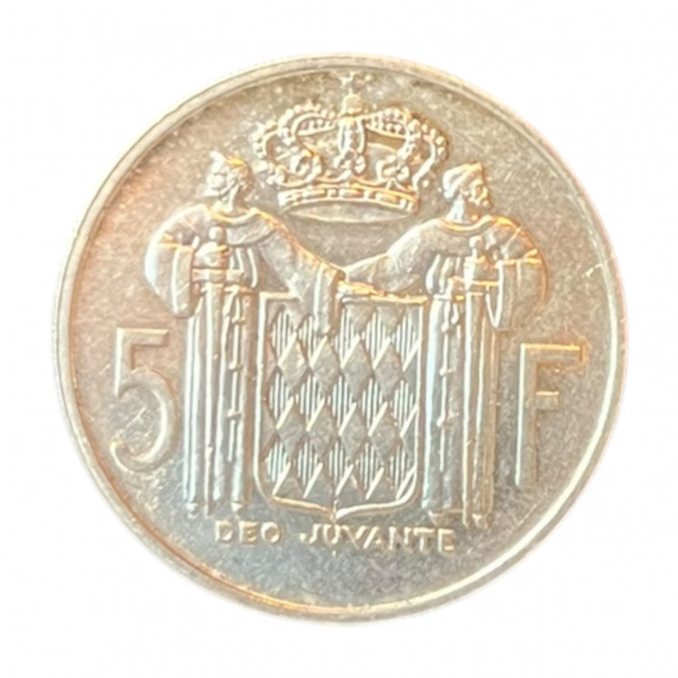 5 Francs Monaco 1966 Argent