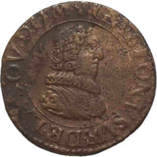 Double tournois des Dombes, Gaston d'Orléans 1634
