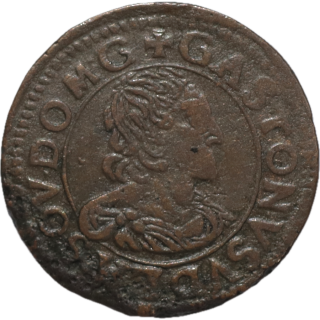 Double tournois des Dombes, Gaston d'Orléans 1640