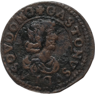 Double tournois des Dombes, Gaston d'Orléans 1641