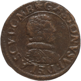 Double tournois des Dombes, Gaston d'Orléans 1630