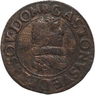 Double tournois des Dombes, Gaston d'Orléans 1635