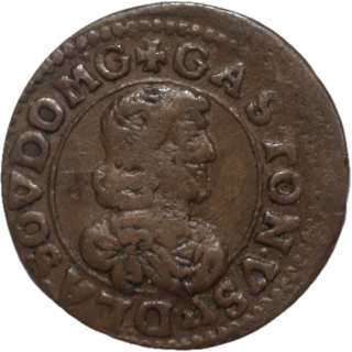Double tournois des Dombes, Gaston d'Orléans 1642