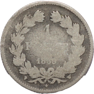 France - Louis Philippe Ier (1830-1848), 1 franc 1839, W (Lille)