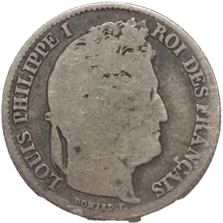 France - Louis Philippe Ier (1830-1848), 1 franc 1839, W (Lille)