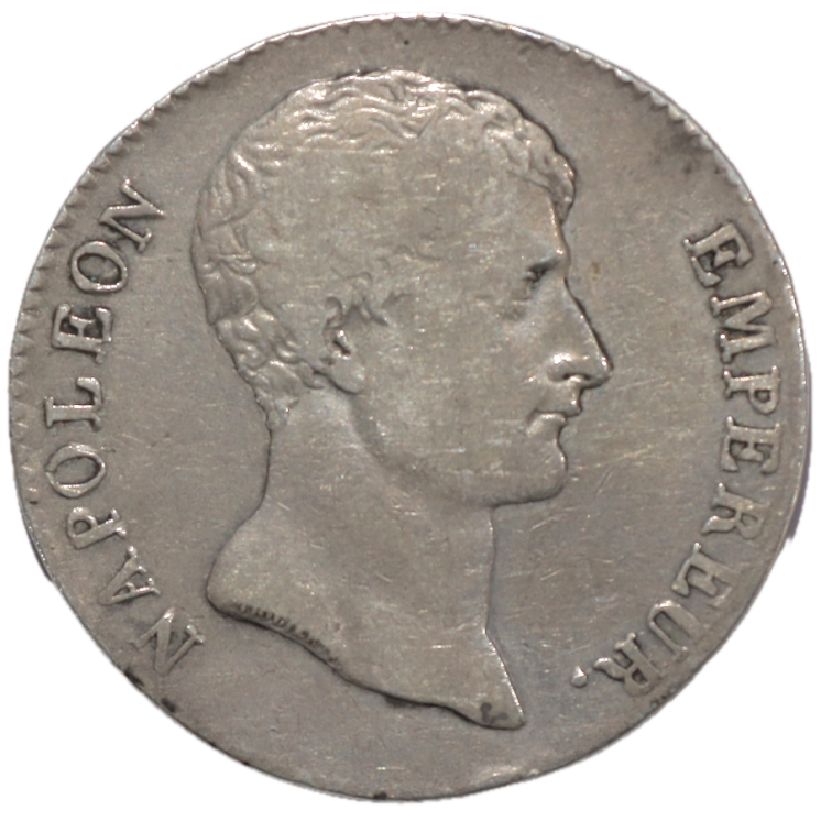 France - Napoléon Ier (1804-1814), 5 Francs, An 12, M (Toulouse)