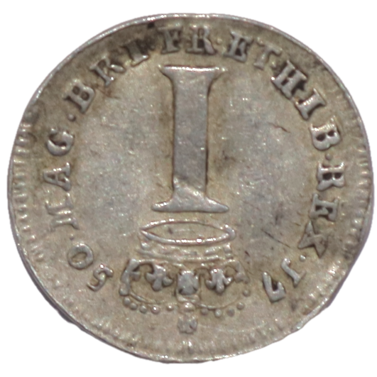 Angleterre - George II (1727-1760), 1 penny 1750, (Londres)