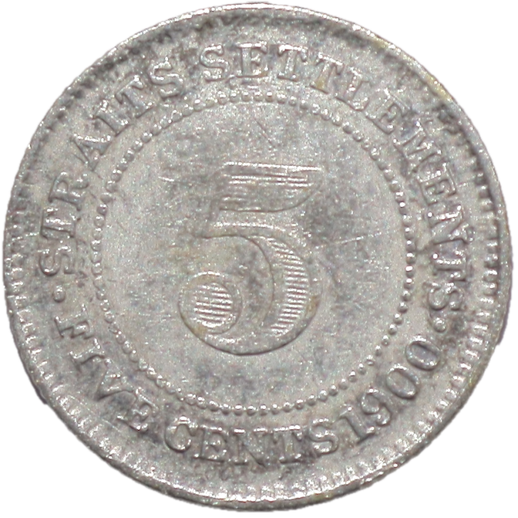 Angleterre - Victoria (1837-1901), 5 cents 1900